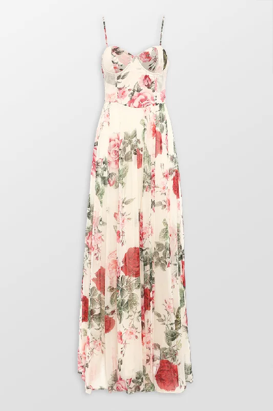 Naaz Maxi Dress Elegant Boho Maxi Dress