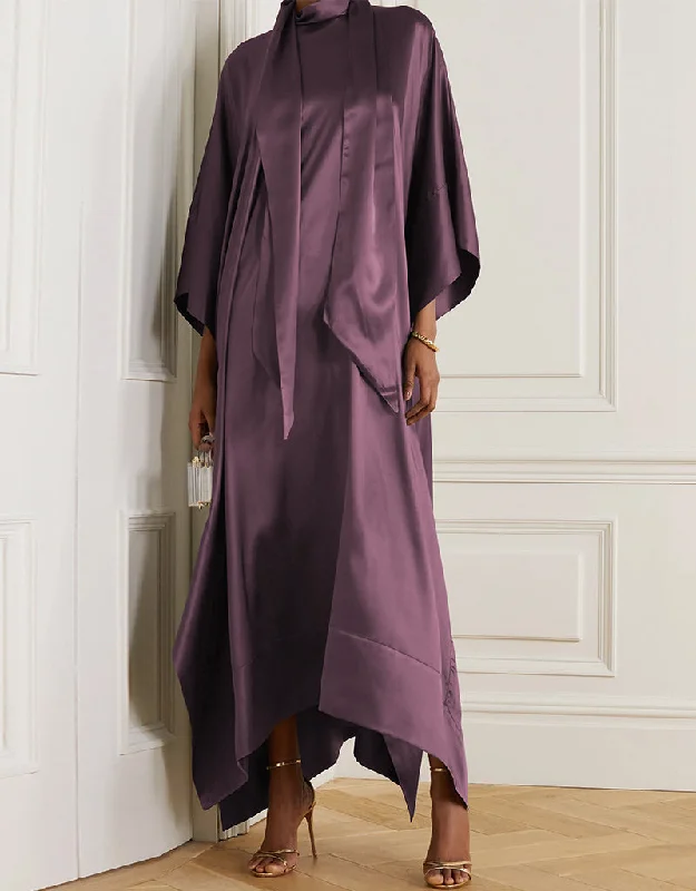 Salmon Heavy Designer Heavy Maxi Dress Classic V-Neck Maxi Dress