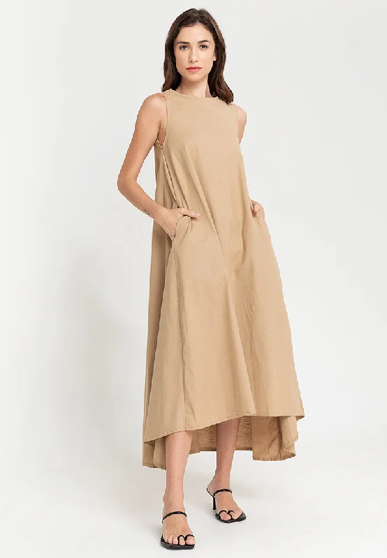 Yvonne Maxi Dress Classic Solid Maxi Dress