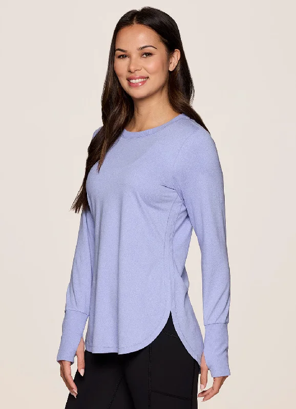 Studio Super Soft Tunic Tee Hooded Caped Shawl Collar