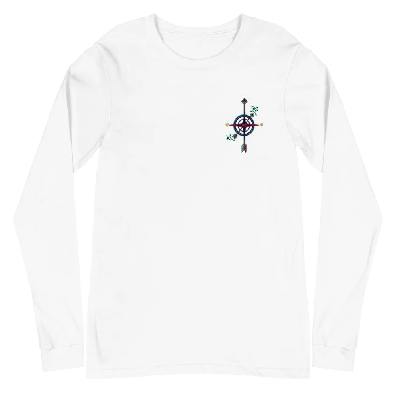 The Lost Lagoon | Unisex Long Sleeve Tee Cotton Fabric Linen Fabric Terry Fabric