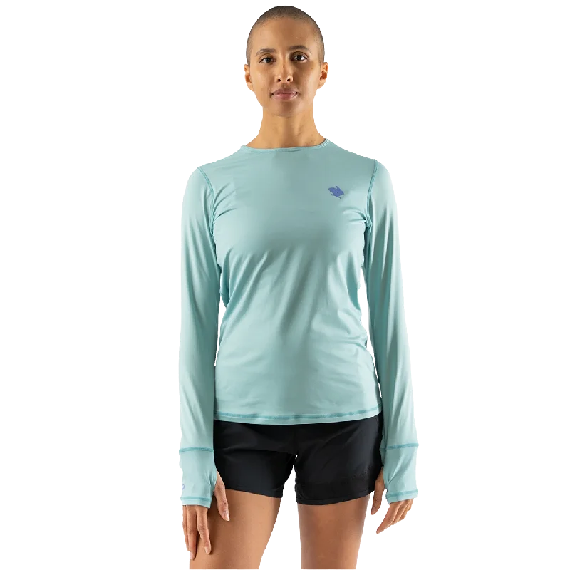 Women's UPF Tee Ice Long Sleeve Jersey Fabric Tulle Fabric Batik Fabric