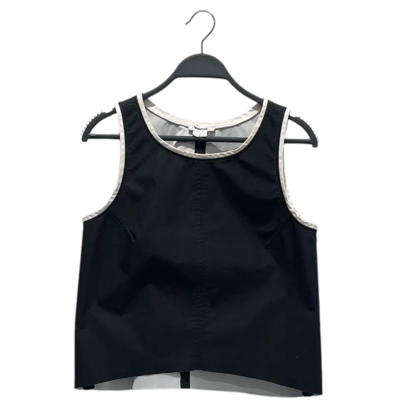 Helmut Lang/SL Blouse/S/Cotton/BLK/ Sleeveless Summer Blouse