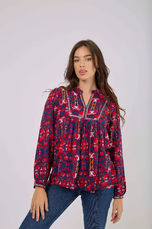 Blouse Lightweight Chiffon Blouse