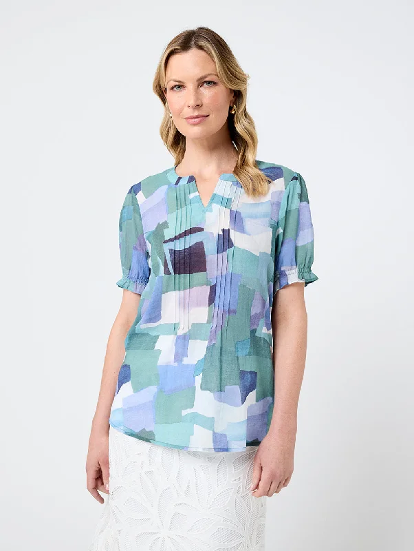 Arty Blouse Slim Fit Blouse