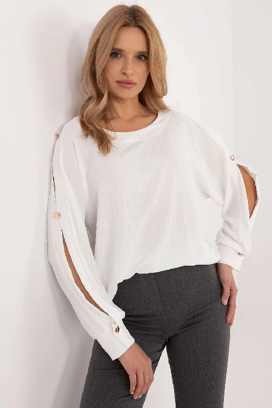 Blouse Italy Moda Oversized Silk Blouse