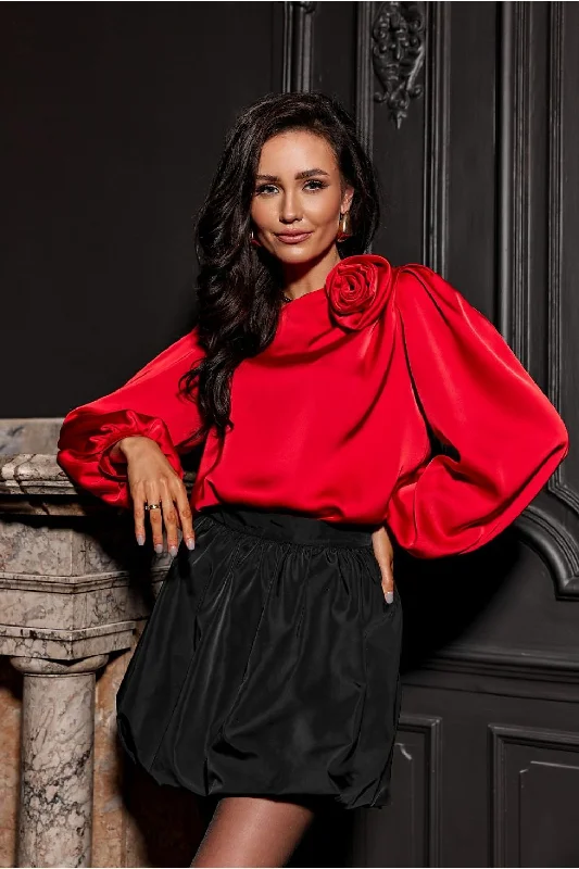 Blouse Roco Fashion Casual Relaxed Fit Blouse