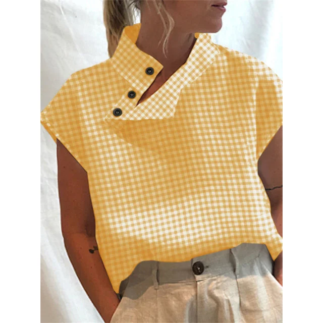 Plaid Yellow