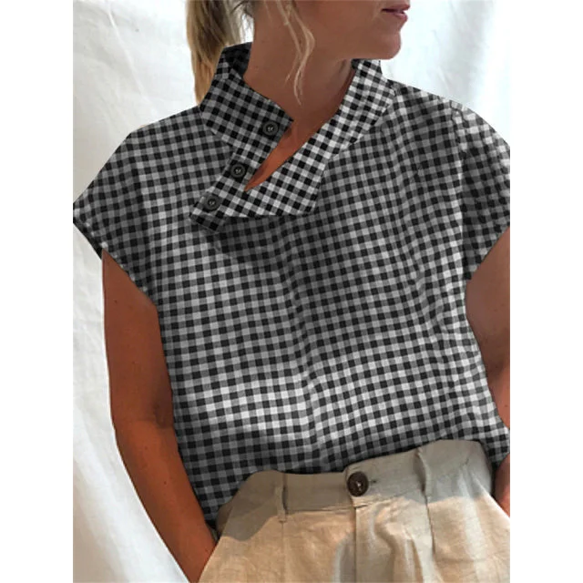 Plaid Black