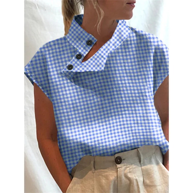 Plaid Blue