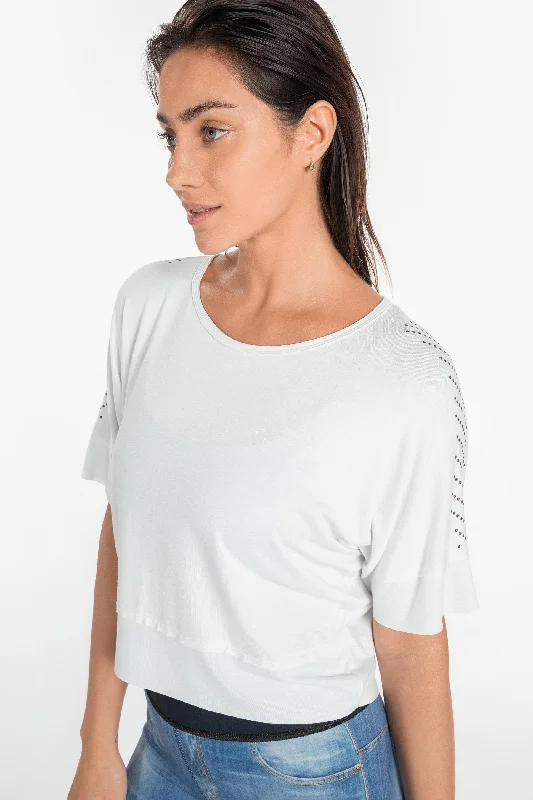 Comfy Effect Blouse Side Tie Blouse