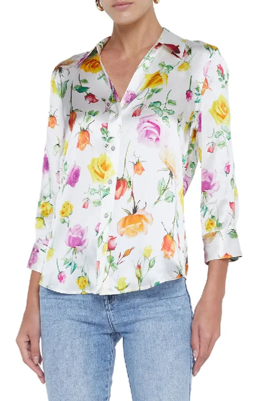 Dani Silk Blouse Elegant Silk Blouse