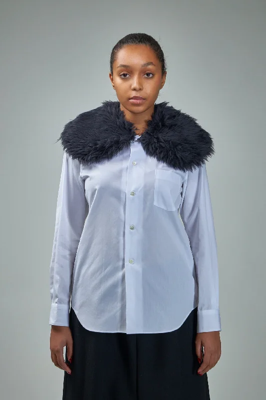 Ladies' Blouse Embroidered Cotton Blouse