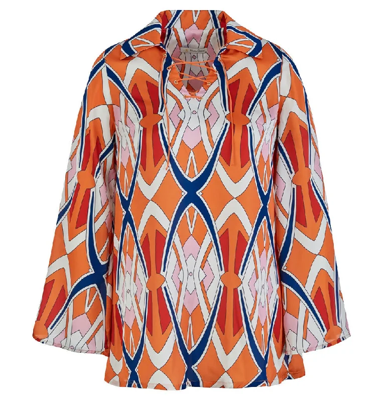 Saffron Blouse Office-Ready Blouse