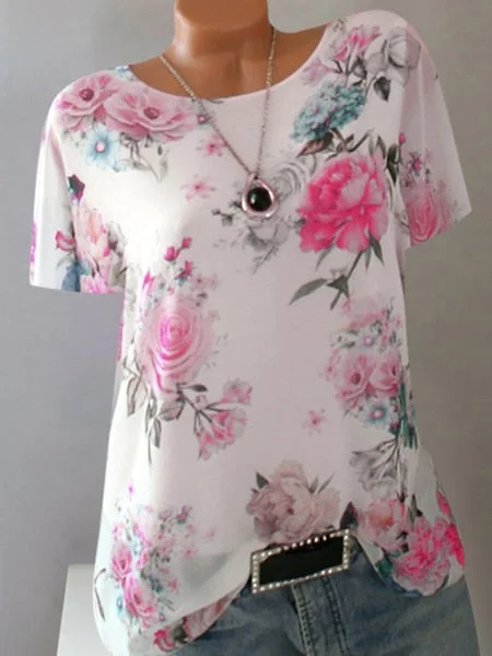 Short sleeve Red