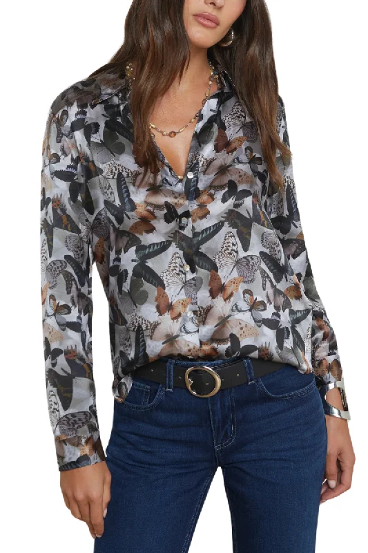 Tyler Silk Blouse Elegant Office Blouse