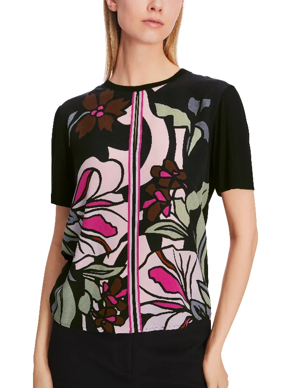 Blouse with Floral Print Everyday Stylish Blouse