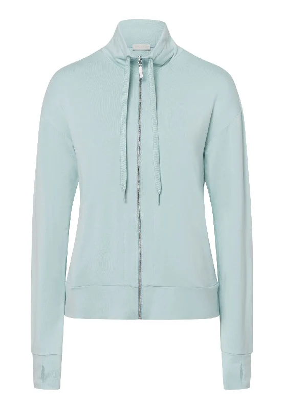 Balance Zip-Up Jacket | Sterling Blue 78788-2513 Notch Collar Peter Pan Collar Cowl Neck