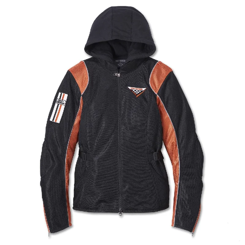 98144-23vw Harley WOMEN'S CORA MESH 2.0 RIDING 3-IN-1 JACKET Denim Fabric Leather Fabric Suede Fabric 98144-23vw Harley WOMEN'S CORA MESH 2.0 RIDING 3-IN-1 JACKET Denim Fabric Leather Fabric Suede Fabric
