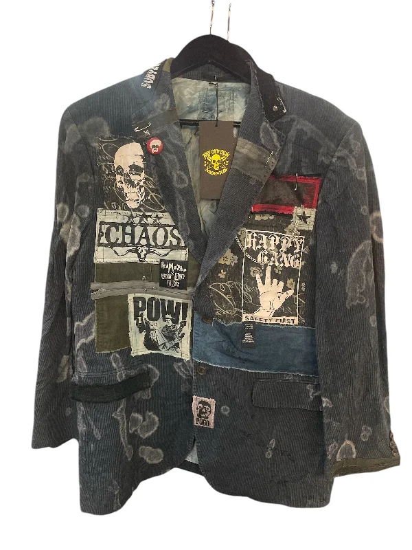 Any Old Iron X Red Mutha Men's Chaos Blazer Jacket Jacket Blazer Coat