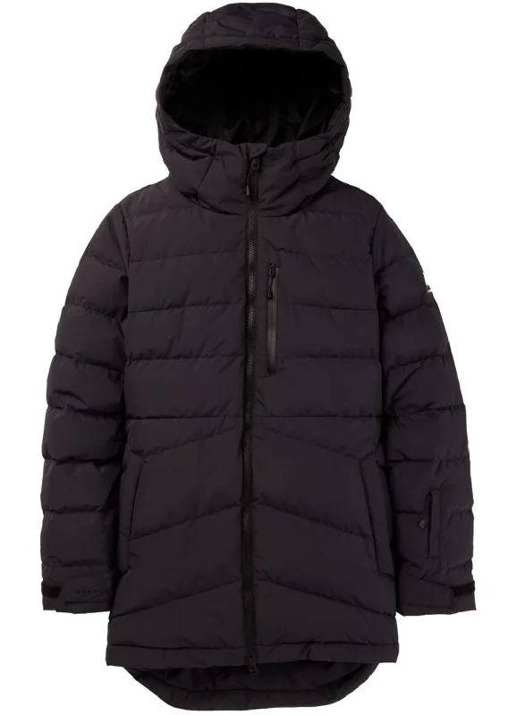 Burton Women's Loyll Down Jacket Hoodie Zip-Up Jacket Button-Up Jacket