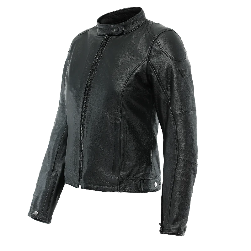 Electra Lady Leather Jacket Chenille Fabric Brocade Fabric Lace Fabric