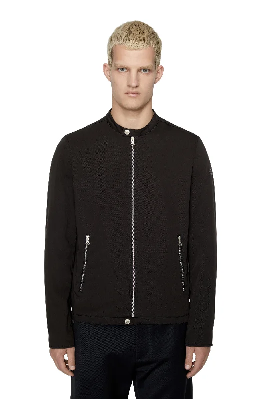 Diesel - J-Glory Jacket - Black Print Jacket Jacquard Jacket Embroidered Jacket