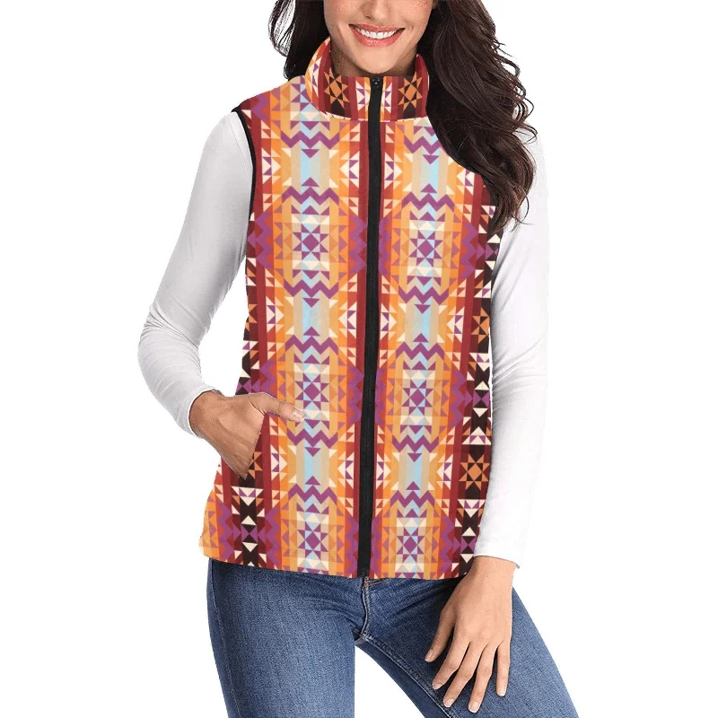 Heatwave Women's Padded Vest Jacket Knit Jacket Woven Jacket Fleece Jacket