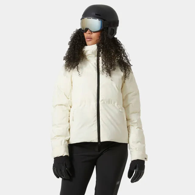 Helly Hansen Women’s Nora Short Puffy Ski Jacket Faux Fur Jacket Real Fur Jacket Shearling Jacket