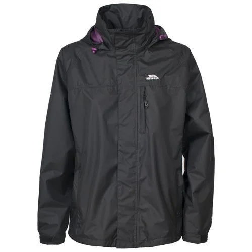 Trespass Lanna Waterproof Jacket Zippered Jacket Buttoned Jacket Snapped Jacket