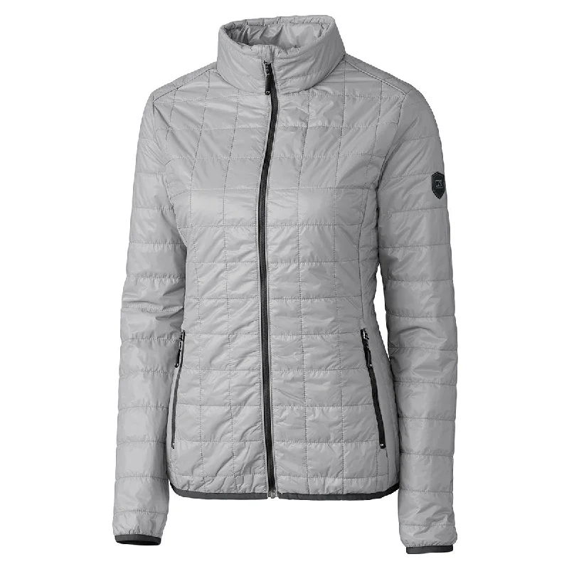 Cutter & Buck Women's Polished Rainier Jacket Fitted Jacket Loose Jacket Oversized Jacket