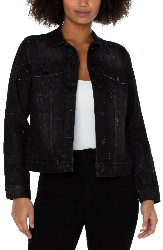 Liverpool Classic Jean Jacket (crystalline) Denim Jacket Leather Jacket Suede Jacket Liverpool Classic Jean Jacket (crystalline) Denim Jacket Leather Jacket Suede Jacket