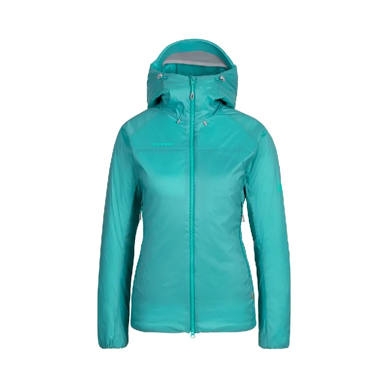 Mammut Rime Light In Flex Hooded Jacket Women's Lace Jacket Ribbed Jacket Sequined Jacket