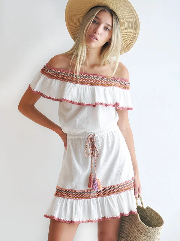 Michelle Mini Dress Cozy Ribbed Mini Dress