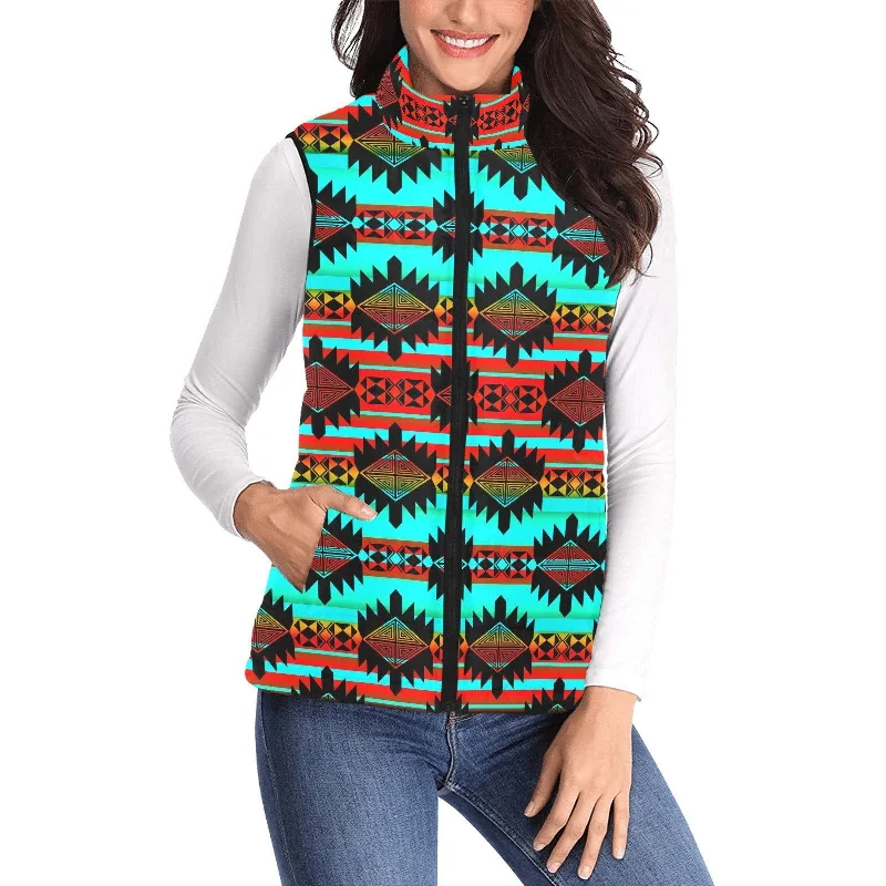 Okotoks Arrow Women's Padded Vest Jacket Anorak Shell Jacket Lightweight Jacket