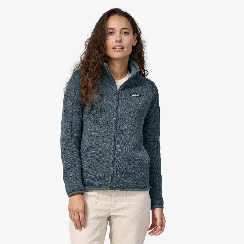 Patagonia Women's Better Sweater Fleece Jacket - NOUVEAU GREEN Corduroy Jacket Velvet Jacket Brocade Jacket