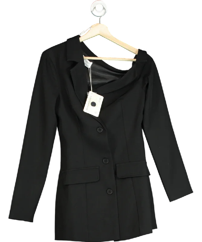 PepperMayo Black Cody Mini Dress UK 8 Chic Halter Mini Dress
