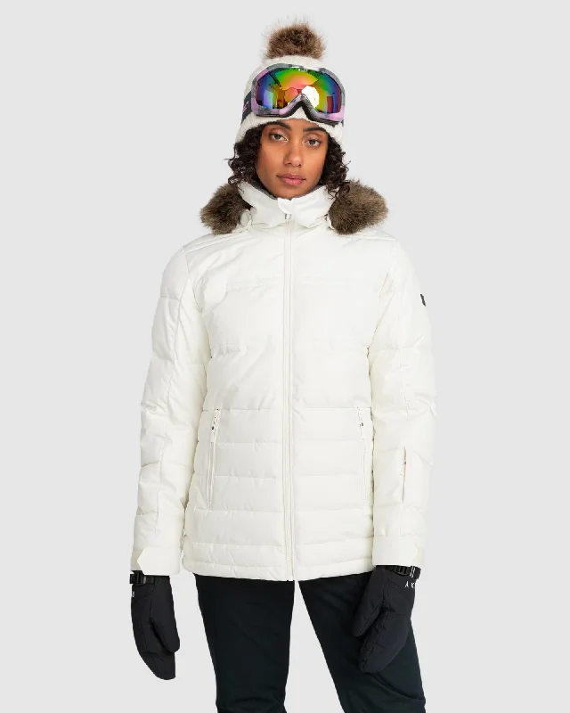 Womens Quinn Snow Jacket Fitted Jacket Loose Jacket Oversized Jacket