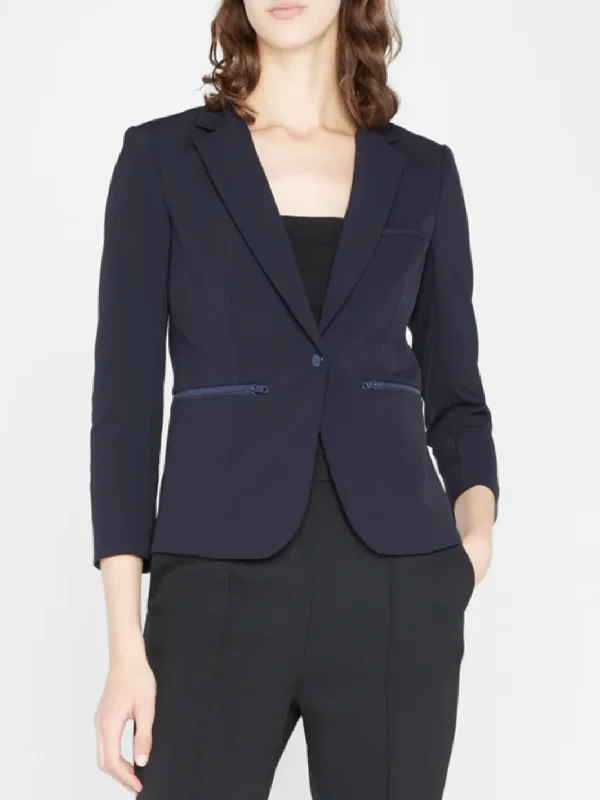 SCUBA SCHOOLBOY JACKET IN NAVY Chenille Jacket Brocade Jacket Lace Jacket