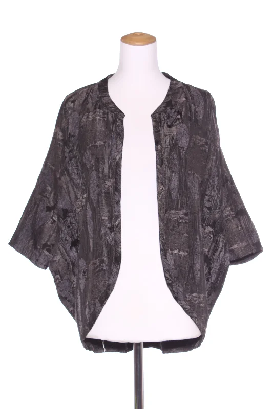 SPIRIT - Textured jacquard batwing jacket! 12-14 Wool Fabric Cashmere Fabric Tweed Fabric SPIRIT - Textured jacquard batwing jacket! 12-14 Wool Fabric Cashmere Fabric Tweed Fabric
