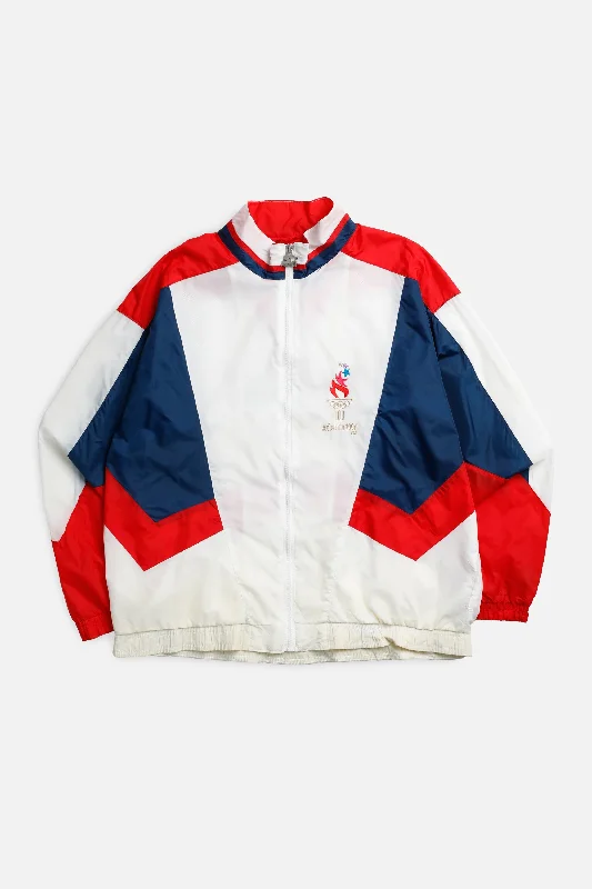 Vintage Olympics USA Windbreaker Jacket - L Striped Jacket Polka Dot Jacket Floral Jacket Vintage Olympics USA Windbreaker Jacket - L Striped Jacket Polka Dot Jacket Floral Jacket