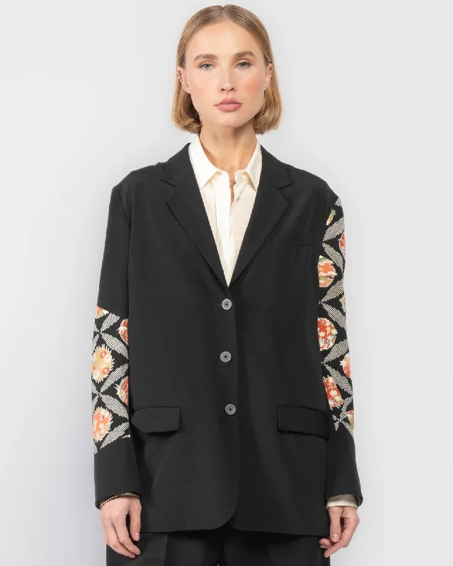 Jacket With Belt Herringbone Jacket Checkered Jacket Solid Jacket