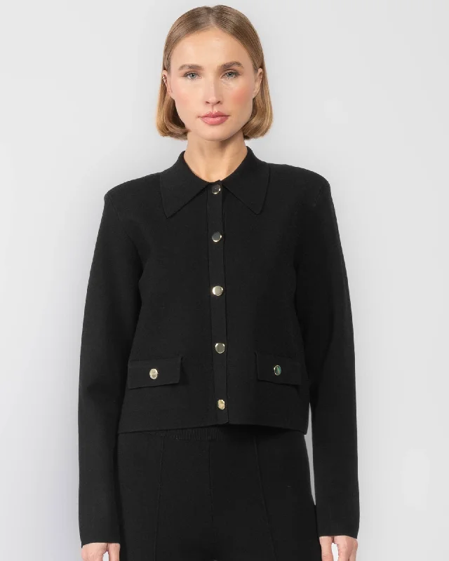 Katia Jacket Ribbed Jacket Pleated Jacket Ruffled Jacket