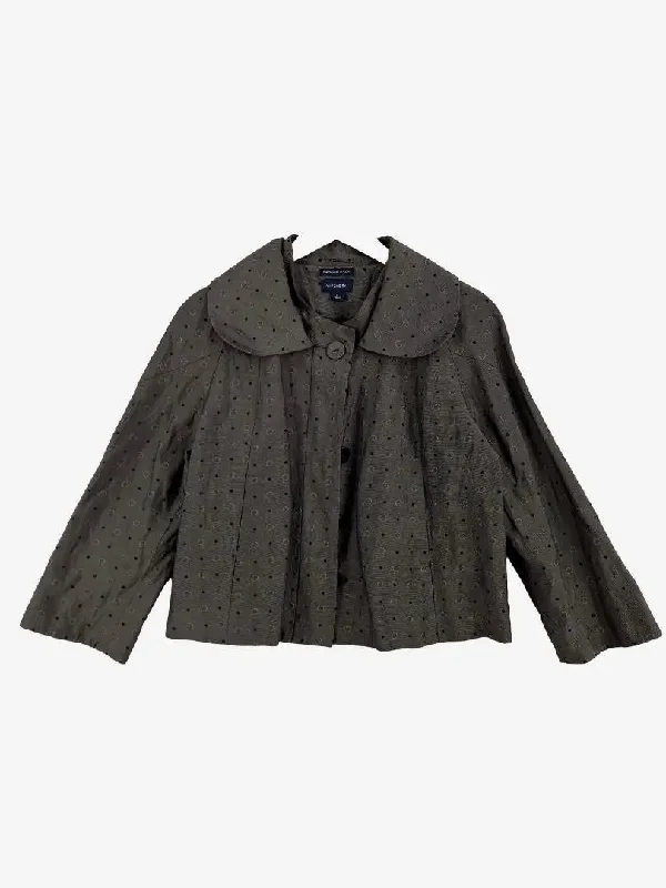 Witchery Classic Rounded Neck Light Jacket Size 8 Satin Jacket Silk Jacket Chiffon Jacket Witchery Classic Rounded Neck Light Jacket Size 8 Satin Jacket Silk Jacket Chiffon Jacket