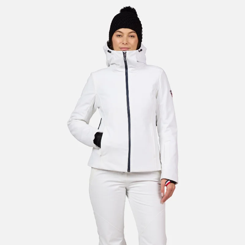 Women's Cieloalto Ski Jacket Welt Pockets Slit Pockets Flap Pockets