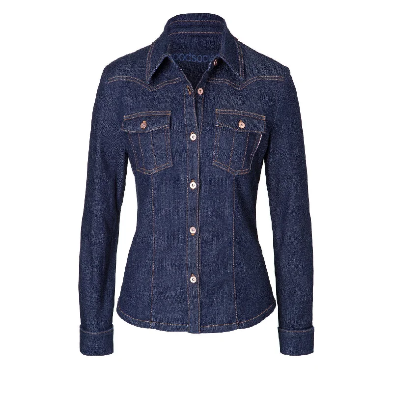 Womens Shirt Jacket - Raw One Wash One-Shoulder Jacket Off-the-Shoulder Jacket Asymmetrical Jacket Womens Shirt Jacket - Raw One Wash One-Shoulder Jacket Off-the-Shoulder Jacket Asymmetrical Jacket
