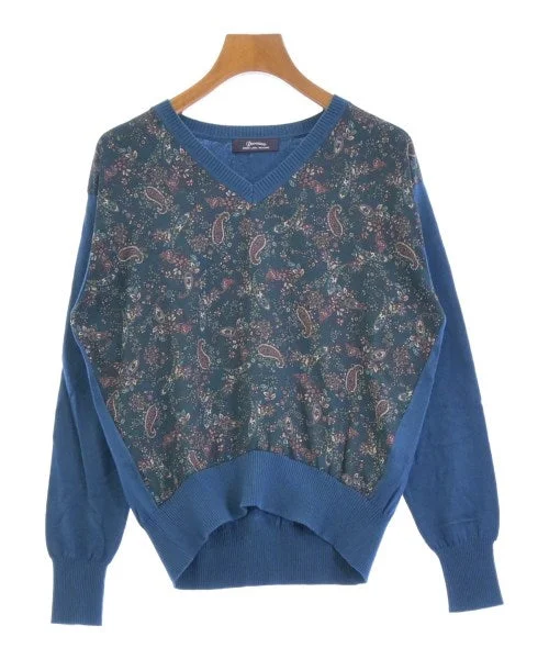 green label relaxing Sweaters Striped Floral Plaid