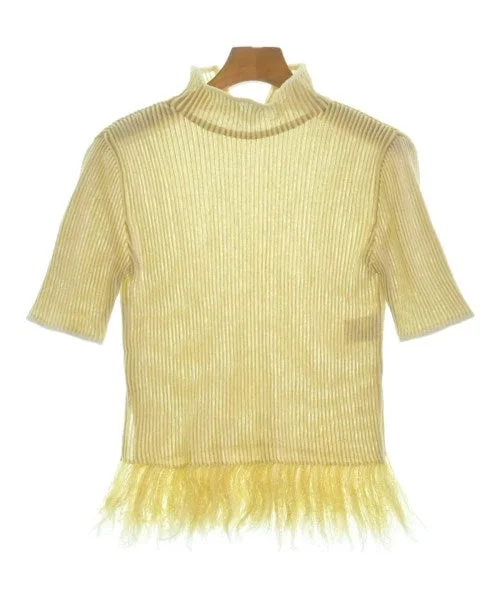 TARO HORIUCHI Sweaters Mesh Blend Leather Blend Suede Blend