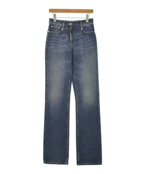 Salvatore Ferragamo Jeans Chic Rip-Detail High-Waist Jeans