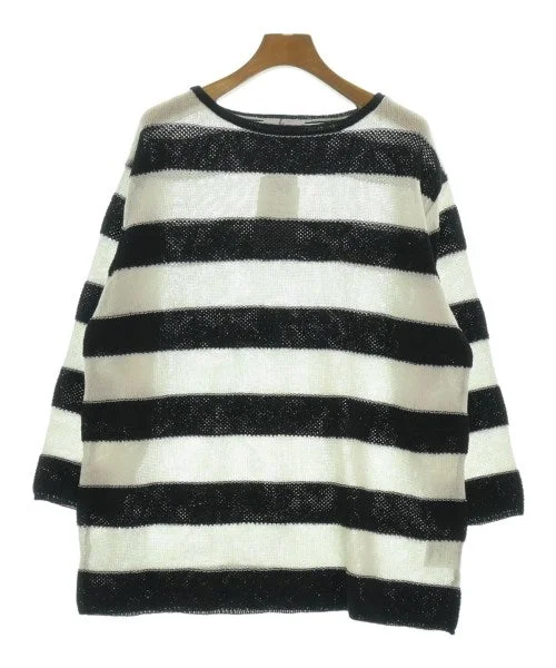 L'EQUIPE YOSHIE INABA Sweaters Houndstooth Herringbone Solid